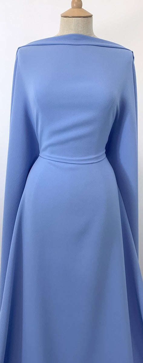 Triple Crepe - Cornflower Blue
