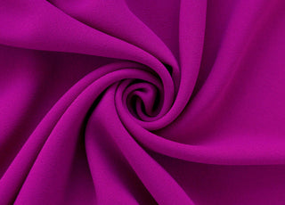 Triple Crepe Fuschia Polyester Triple Crepe Vibrant Fuschia Dress Fabric Cud