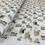 Remnant - Cotton - Dog Walks (1.1m)