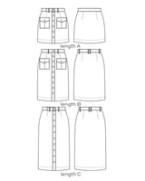 True Bias - Blair Skirt Sewing Pattern