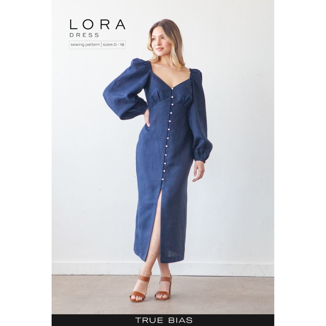 True Bias - Lora Dress Sewing Pattern (US 0-18)