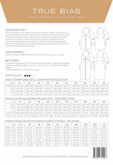 True Bias - Lora Dress Sewing Pattern (US 14-32)