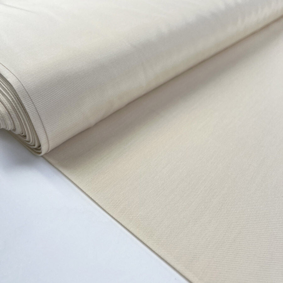 Twill Lining - Cream