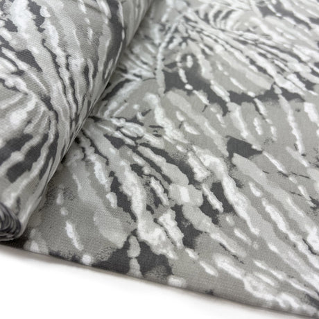 Unbrushed French Terry Sweatshirt Fabric Jasper Grey Bolt