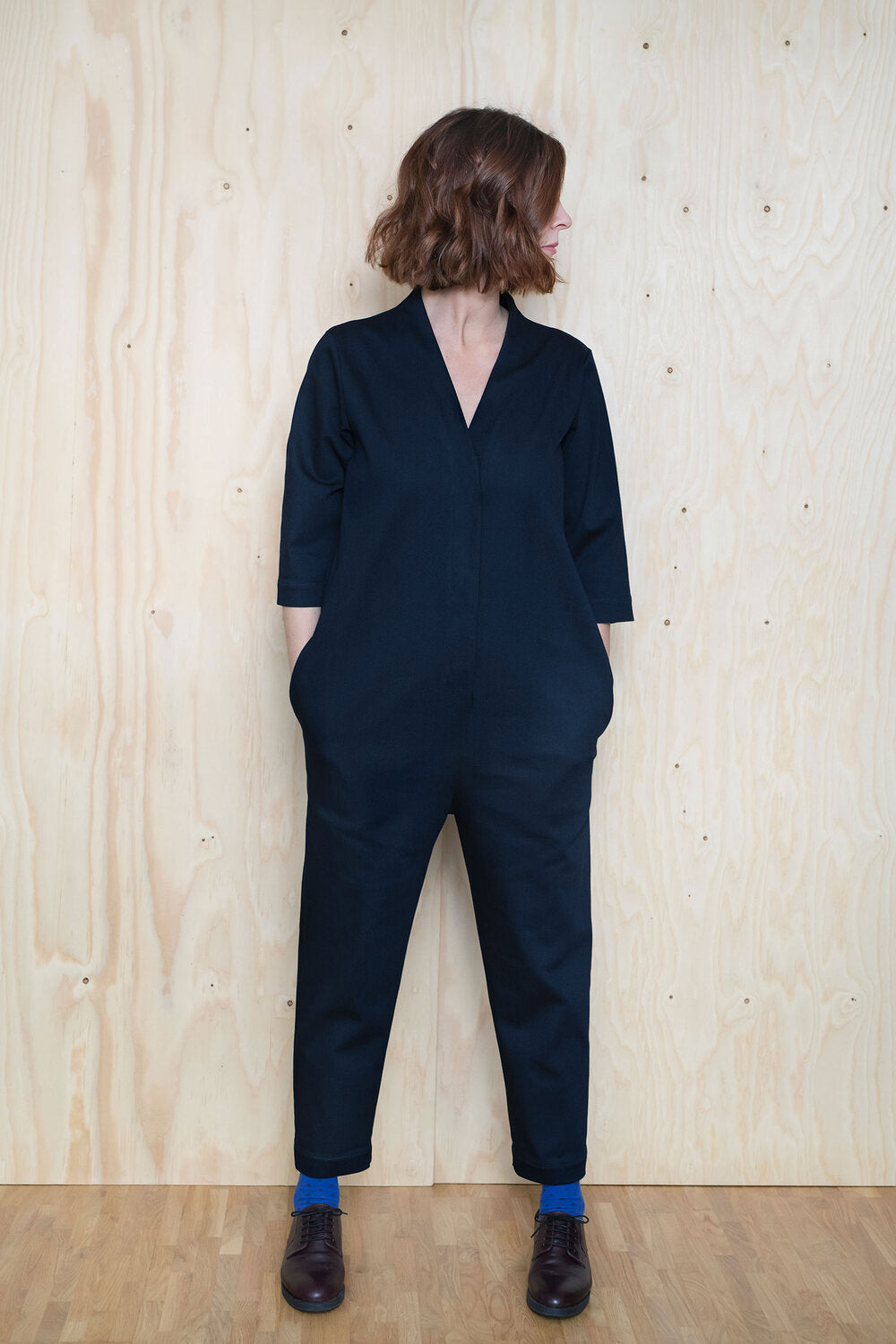The Assembly Line - V-Neck Jumpsuit Pattern