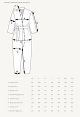 The Assembly Line - V-Neck Jumpsuit Pattern