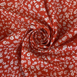 Value Poplin - Floral Sketch - Red