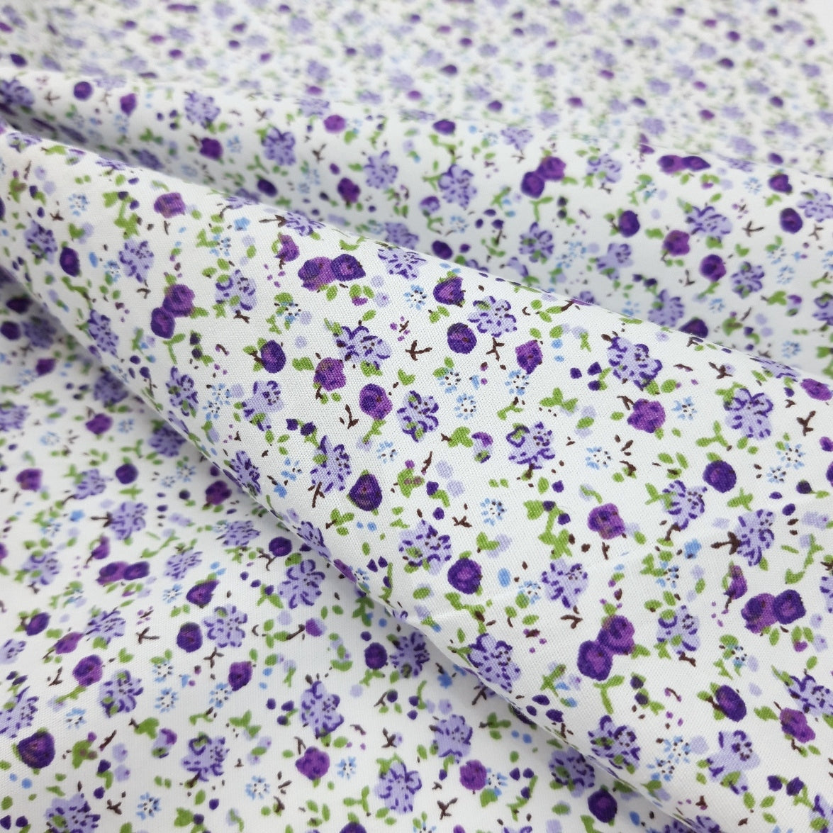 Value Poplin - Lilac Floral
