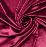 Set Piece 1.3mtr - Stretch Velvet - Wine
