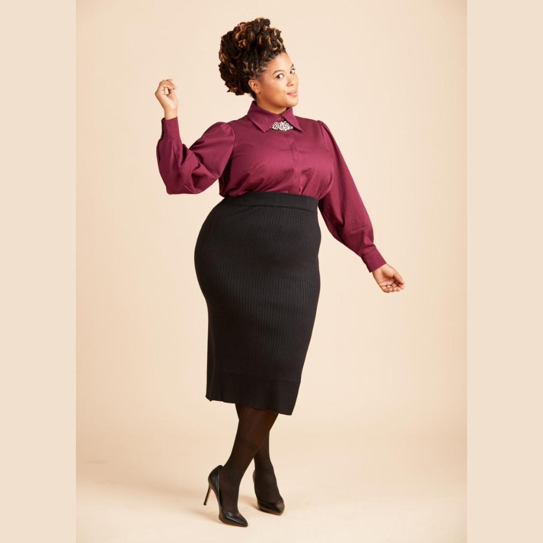 Cashmerette - Vernon Shirt Sewing Pattern (US 12-32)