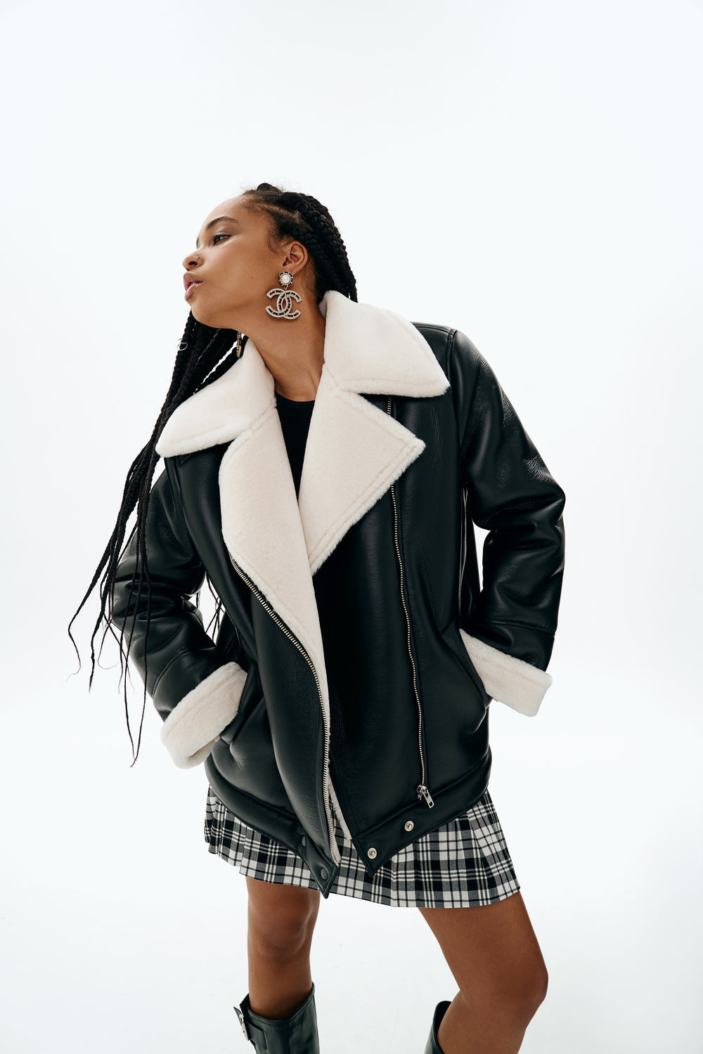 Shearling Jacket Pattern Eiza Shearling Jacket | Paper Sewing Pattern | Vikisews – Croft Mill
