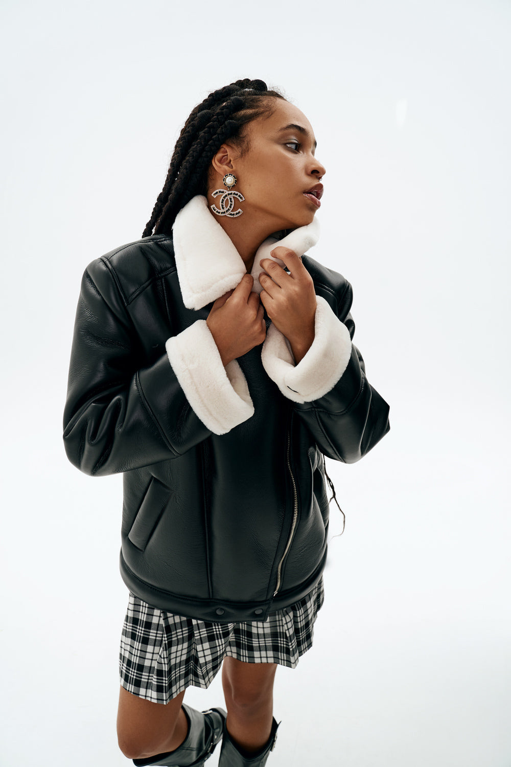 Shearling Jacket Pattern Eiza Shearling Jacket | Paper Sewing Pattern | Vikisews – Croft Mill