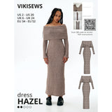 Vikisews - Hazel Dress Sewing Pattern (UK 6-24)