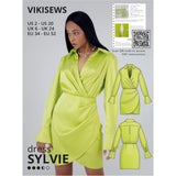 Vikisews - Sylvie Dress Sewing Pattern (UK 6-24)