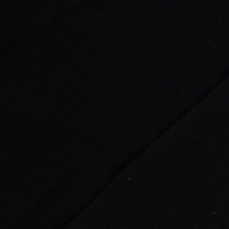 Vintage Cotton Black Oeko Tex Dressmaking Fabric Fold