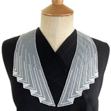 Organza Embroidered Collar - Lady Rosamund - White