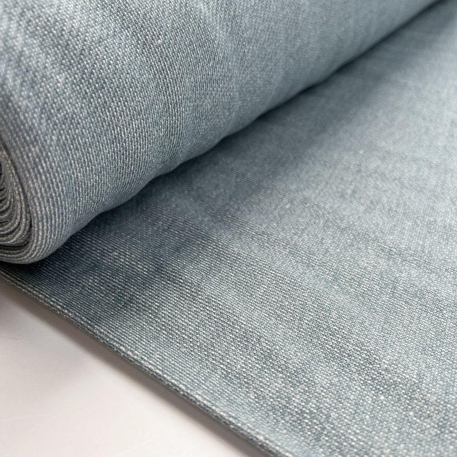 Remnant - Vintage Marl Sweatshirt - Duck Egg (1.25m)