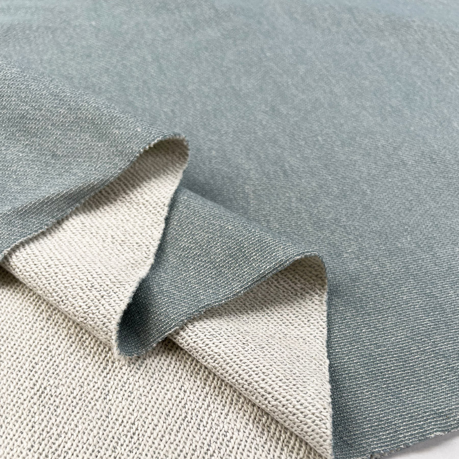 Remnant - Vintage Marl Sweatshirt - Duck Egg (1.25m)