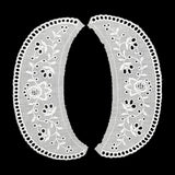 Embroidered Collar - Peter Pan - Tiger Lily - White