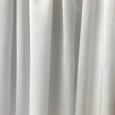 Viscose Plain Ivory Draped