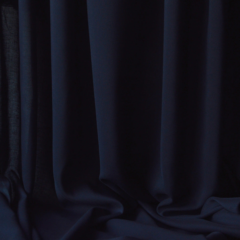 Viscose Plain - Navy