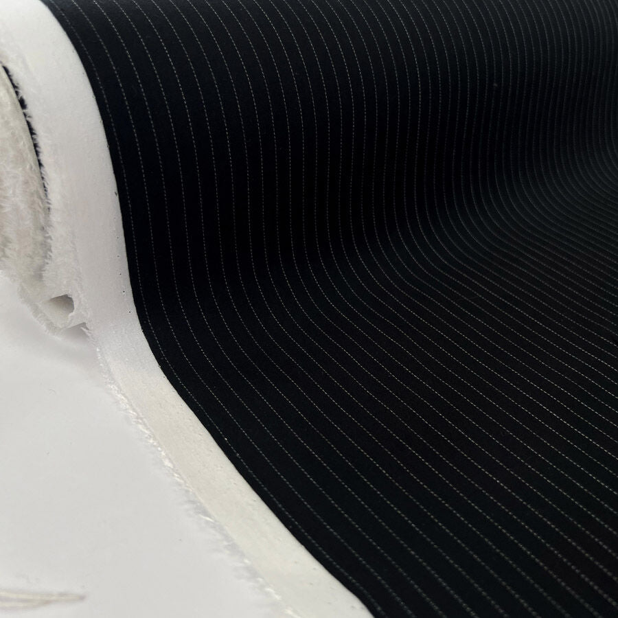 Viscose Challis - Pinstripe