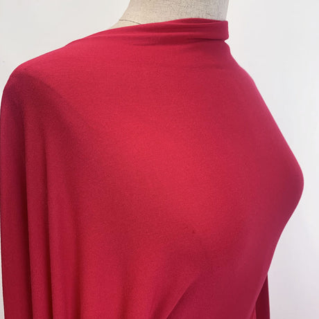 Viscose Jersey Rouge Fabric Side
