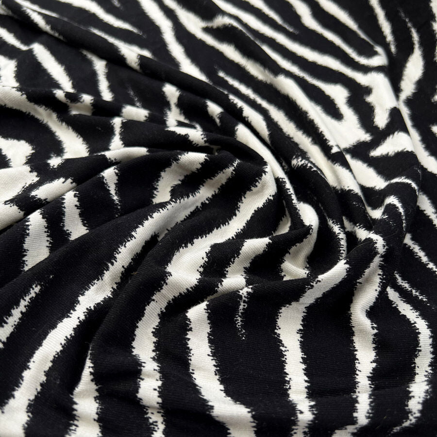 Viscose Jersey - Zebrush