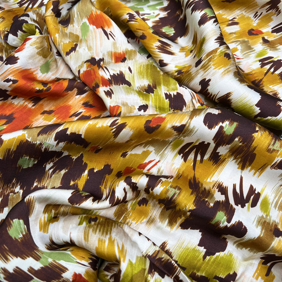 Floral Mirage - Rust