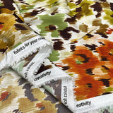 Floral Mirage - Rust