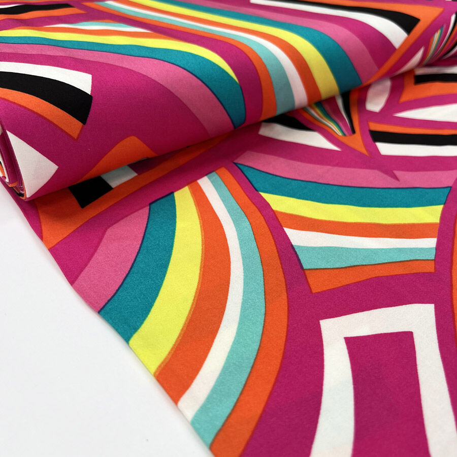 Viscose Satin - Suntrip