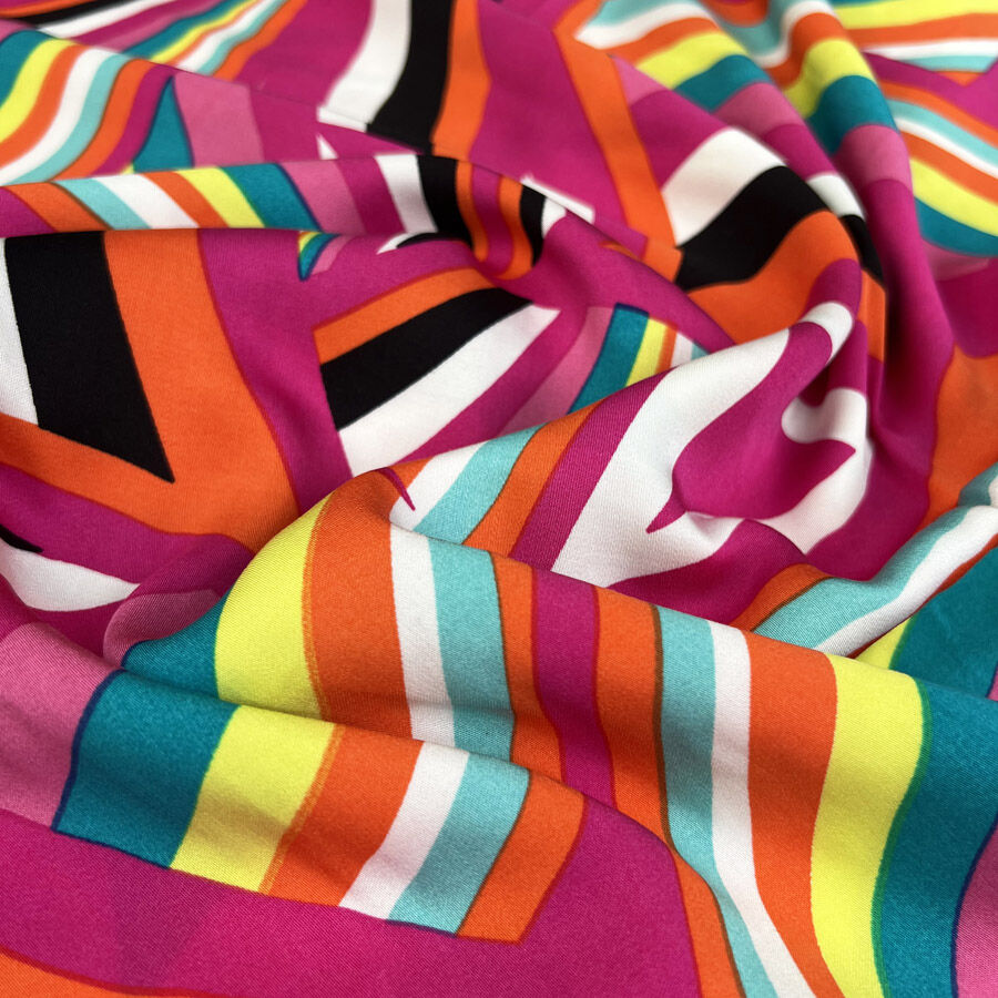 Viscose Satin - Suntrip