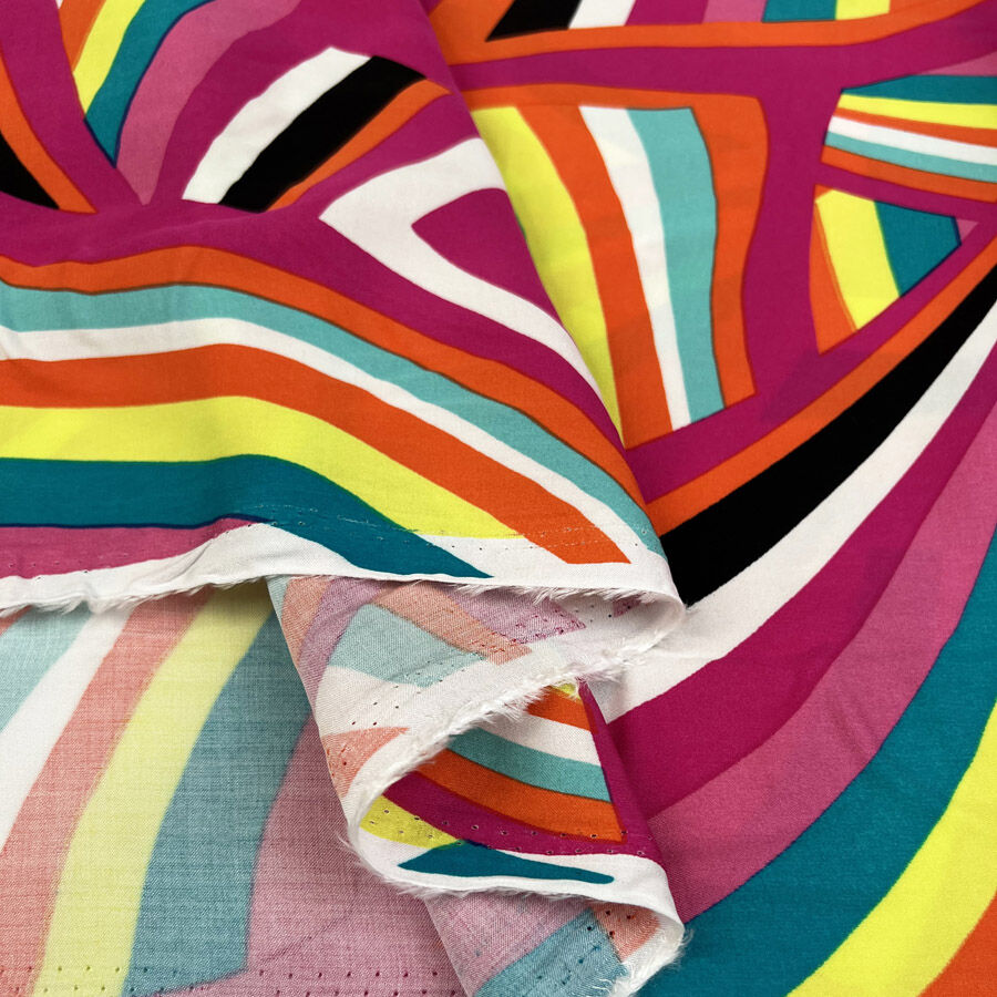 Viscose Satin - Suntrip