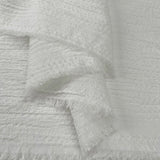 Viscose Seersucker - Ecru