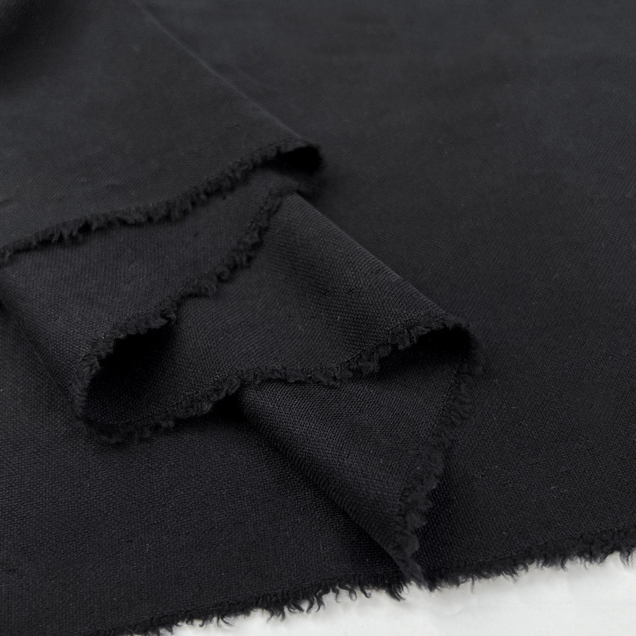 Viscose Tencel Finish - Black
