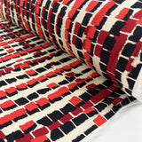 Viscose Twill - Metro Grid