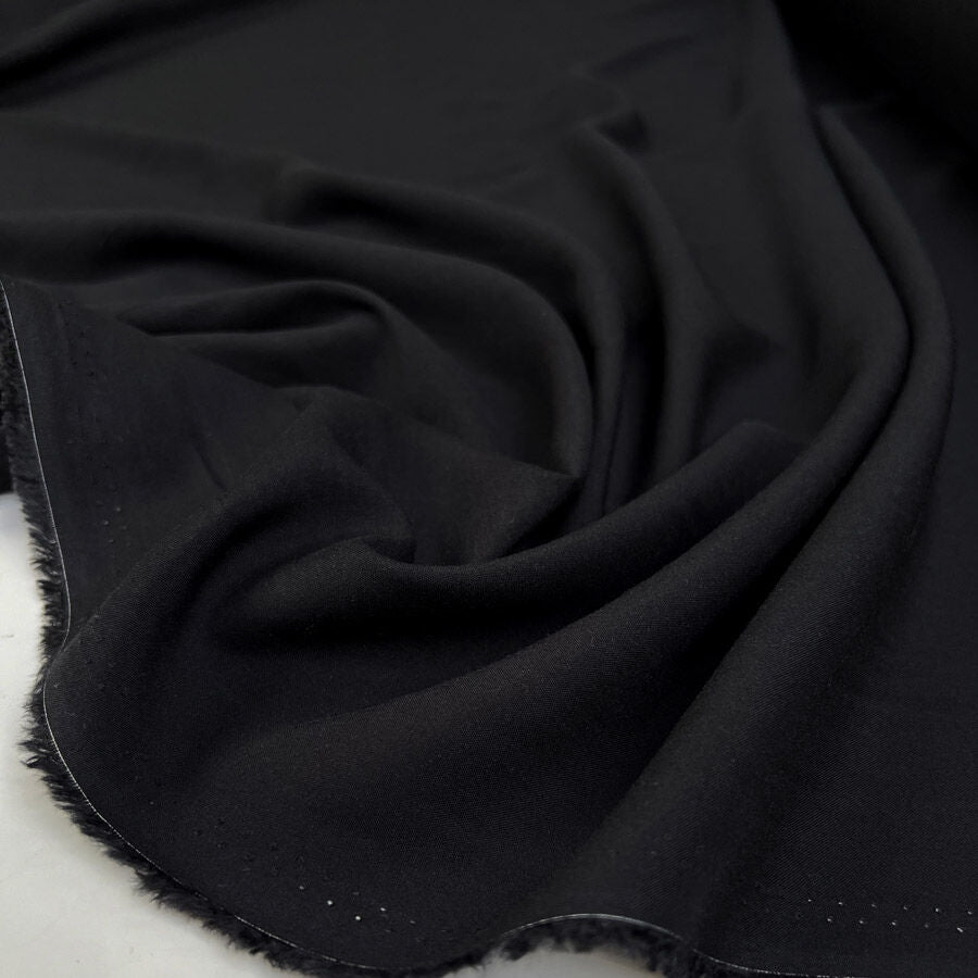 Viscose Voile - Black