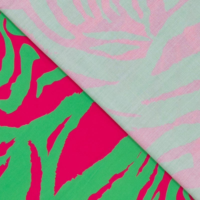 Zesty Zebra - Pink & Green
