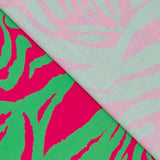 Zesty Zebra - Pink & Green