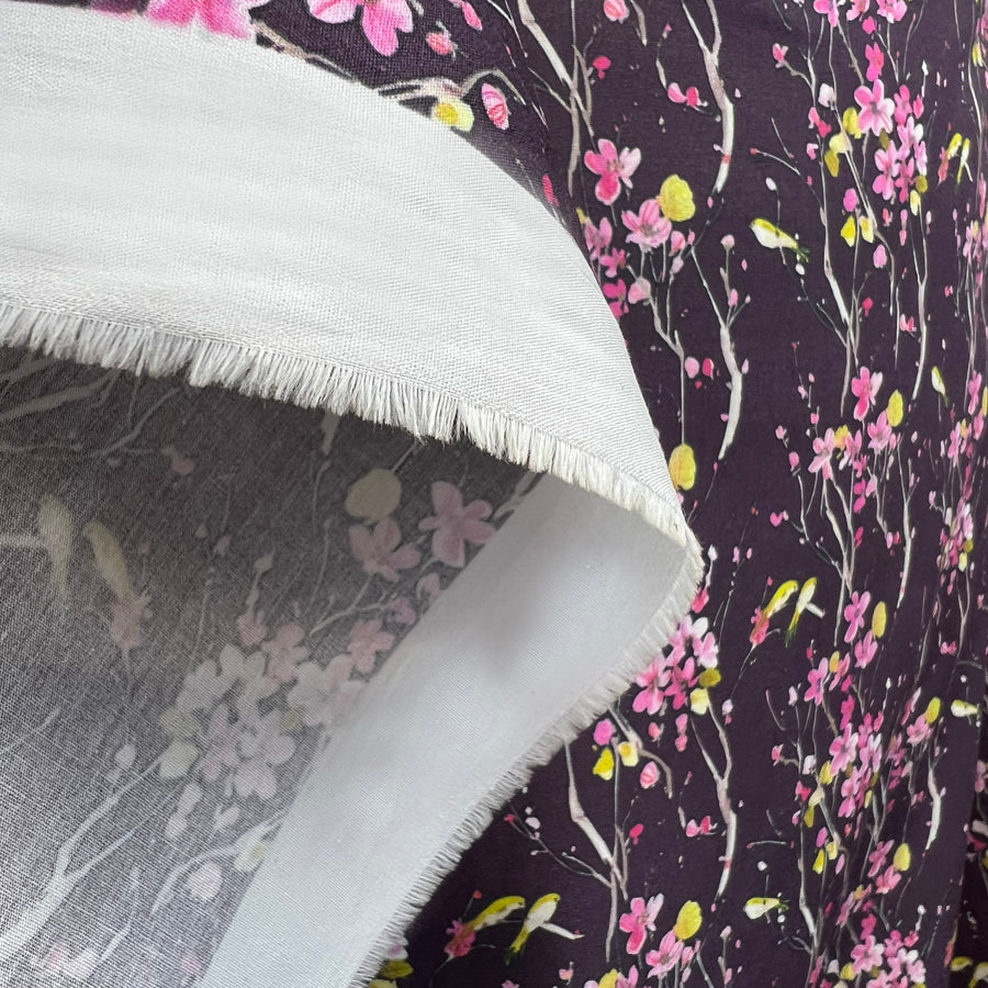 Voyage - Armathwaite Blossom Plum Ness Poplin Cotton