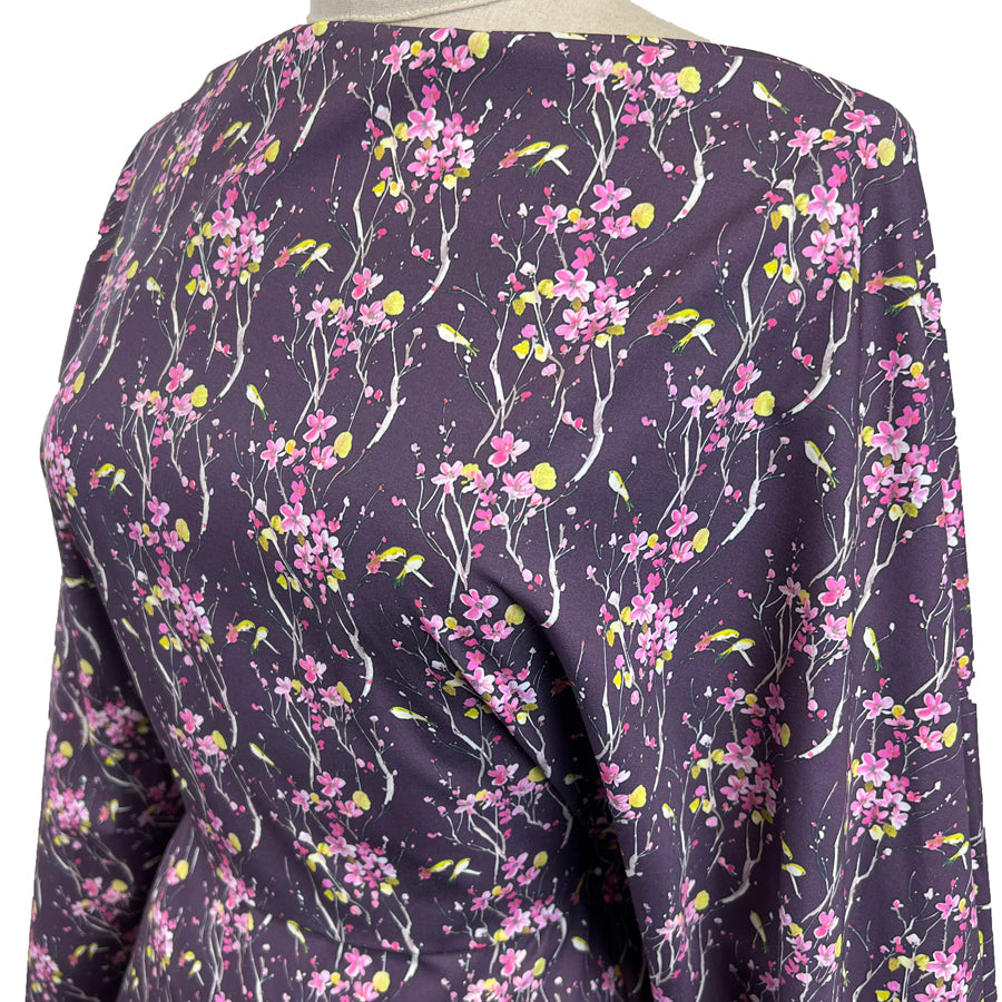 Voyage - Armathwaite Blossom Plum Ness Poplin Cotton