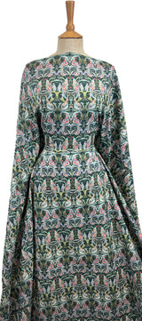 Voyage - Netherton Pomegranate Emerald Morlich Cotton