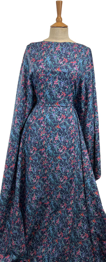 Voyage - Orivietta Topaz Navy Morlich Cotton