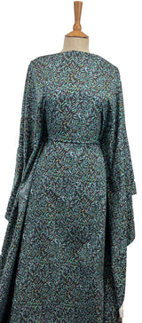 Voyage - Torquay Pomegranate Navy Ness Poplin Cotton