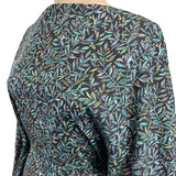 Voyage - Torquay Pomegranate Navy Ness Poplin Cotton