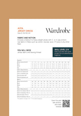 Wardrobe By Me - Asta Dress Sewing Pattern