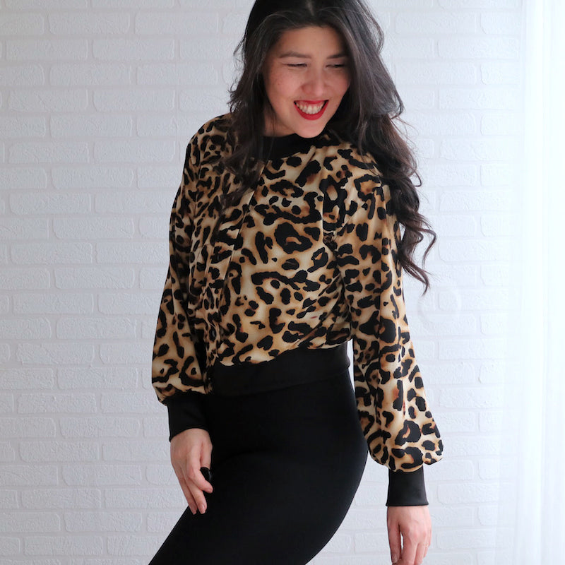 Wardrobe By Me - Balloon Cardigan Sewing Pattern