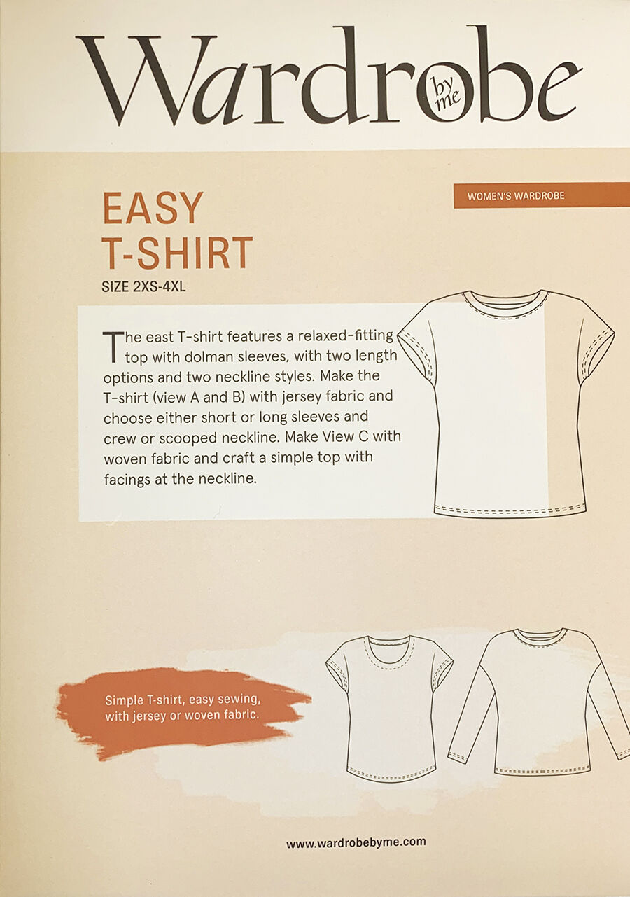Wardrobe By Me - Easy T-Shirt Sewing Pattern