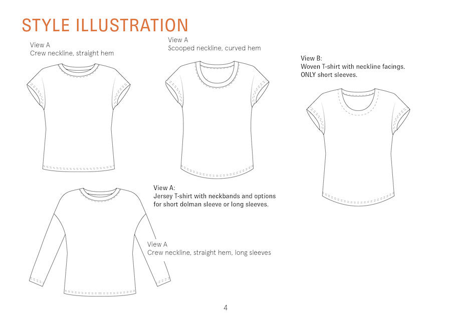 Wardrobe By Me - Easy T-Shirt Sewing Pattern
