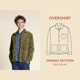 Wardrobe By Me - Men's Overshirt Jacket Pattern